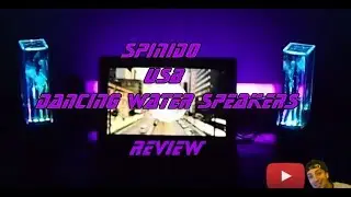 Spinido USB Dancing Water Speakers Review (WT-301)
