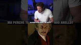 Gandalf e Bilbo litigano improvvisando
