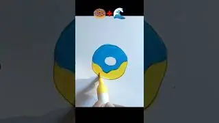 Doughnut 🥯+🌊  Drawing Challenge 