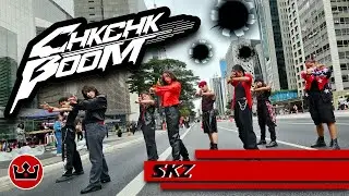 [KPOP IN PUBLIC - ONE TAKE] STRAY KIDS 'CHK CHK BOOM' | Dance Cover by STANDOUT from BRAZIL