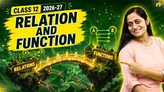 Relation and Function Class 12  Maths | NCERT Chapter 1 | CBSE JEE | One Shot |हिंदी में