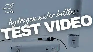 TESTING THE NEW HYDROGEN WATER BOTTLE FROM QLIFE