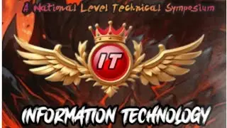⚡INFORMATION TECHNOLOGY 🔥❤️‍🔥SYMPOSIUM Trailer 😈#symposium  #conference #event #college #innovation