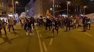 Extinction Rebelion Avusturya'dan blokaj eylemi