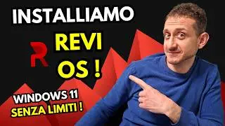 Windows 11 LEGGERO e VELOCE: proviamo ReviOS! (Guida completa) 🚀