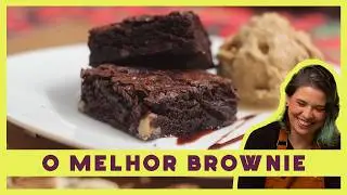 BROWNIE DE CHOCOLATE MAIS FÁCIL DO MUNDO (Como Fazer Brownie) - Receitas de Minuto 