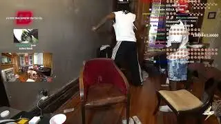 Duke Dennis Breaks His Door After Showing Kai Cenat How To Slam A Door 🤣