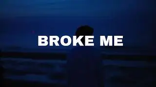 Free Sad Type Beat - "Broke Me" | Emotional Piano Instrumental 2024