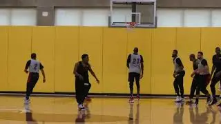 Kyle Lowry Cooking at Miami Training Camp 2021