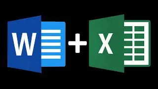 Fields for substituting data into Word text from an Excel table. Document merging.