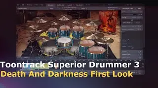 Superior Drummer Death and Darkness Raw Samples SD3 Series PT 1