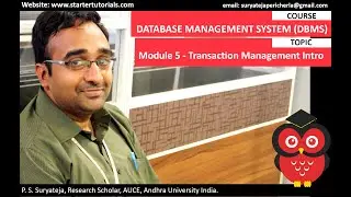 Module 5 Transaction management intro
