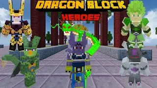 Dragon Block Heroes Addon/Mod Mcpe 1.20+ (Tutorial ep1)