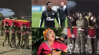 Christian atsu dead body final arrived in Ghana for burial 🪦