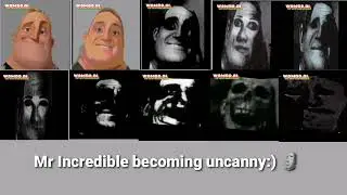 Mr Incredible becoming uncanny Dame Dane #meme