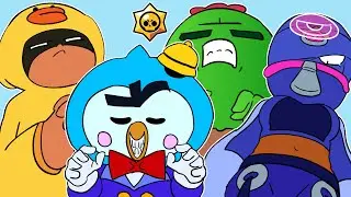 MR.P VS TARA - BRAWL STARS ANIMATION