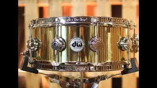 DW Collector's Bell Brass 5.5x14 Snare Drum