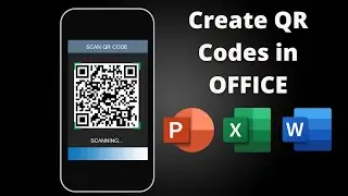 How to create a QR code into Microsoft Office | Microsoft Office Tutorial