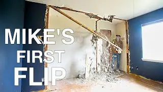 My First Income Property Renovation ep 2 Mike's First Flip