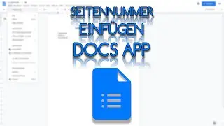 GOOGLE DOCS APP SEITENNUMMER EINFÜGEN 