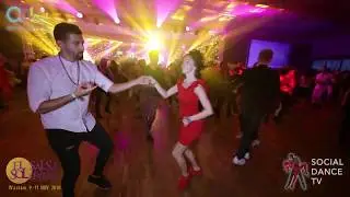 Alex & Asia - Salsa social dancing | El Sol Warsaw Salsa Festival 2018 (Warsaw, Poland)