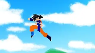 Goku animation test
