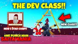 Showcasing Developer Class and New Companion!! | OPM Saitamania Roblox