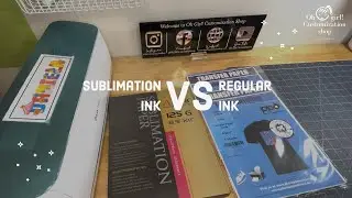 Sublimation Ink VS Regular Ink paper - Our channel’s number one question.