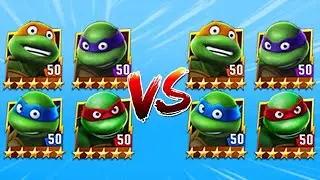 TMNT Legends Ninja Turtles Classic VS Ninja Turtles Classic