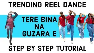 TERE BINA NA GUZARA E | STEP BY STEP TUTORIAL | TRENDING REEL DANCE | JOSH BRAR | BHANGRA DANCE