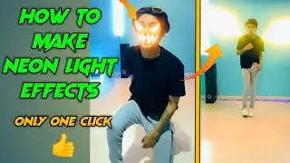 HOW TO EDIT SCRIBBLE GLOWING EFFECT VIDEO on ANDROID | EASY STEPS ! Neon Line Effect
