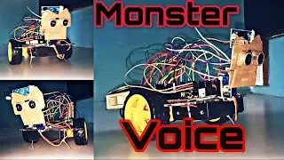 How To Make Obstacle Avoid Robot Car Along With Voice With Arduino UNO, At Home