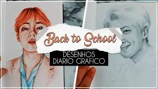 Desenhos DIÁRIO GRÁFICO || Regresso às Aulas 2018