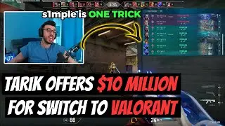 Tarik Surprised by S1MPLE's Career and Watches him Dominate in Valorant