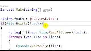 File Handling in C#.NET | Complete Guide for Managing Files | C#.NET | DotNET Sessions