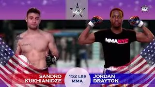 Sandro Kukhianidze VS Jordan Drayton