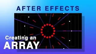Using Repeater to create a simple array in After Effects