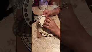 асмр распаковка💗деревянных донышек 🧶