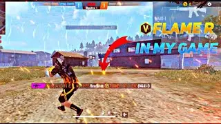 V Badge Youtuber in my game ||clash squard rank gameplay @flamerffexe