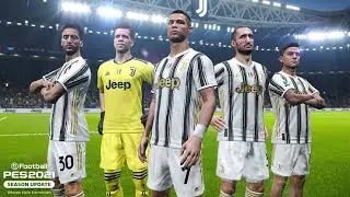 PES 2021 Juventus all kits 2020/2021 on PS4 PRO