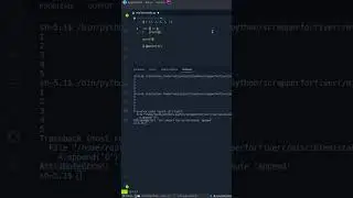 I want to quit Python after this mistake 