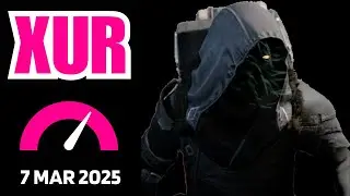 Where is XUR Today Destiny 1 D1 XUR Location and Official Inventory and Loot 7 Mar 2025, Mar/7/2025