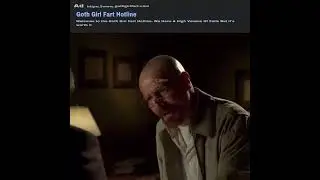 Goth Girl Fart Hotline