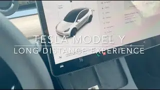 tesla model y - long distance experience