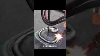 Round pipe beveling cutting machine