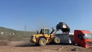 #volvo  Volvo  L120F Loderle Calışan Ustamız Seri Şekilde Hafriyat Yüklemesi Yapıyor