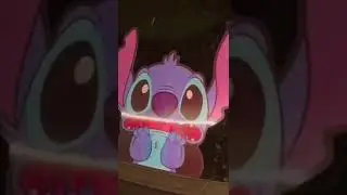Stitch 3D Motion Sticker 😍  #liloandstitch #liloystitch