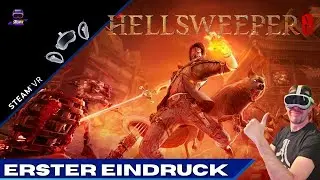 Erster Eindruck | Hellsweeper VR | PCVR Demo | Bald für PSVR2 & Quest2 - Deutsch