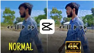 How To Convert Normal Video To 4K | Capcut Normal Video To 4k Editing |