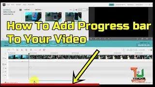 How to add a progress bar to your video in Filmora like Gary Vee| Filmora Tutorial|